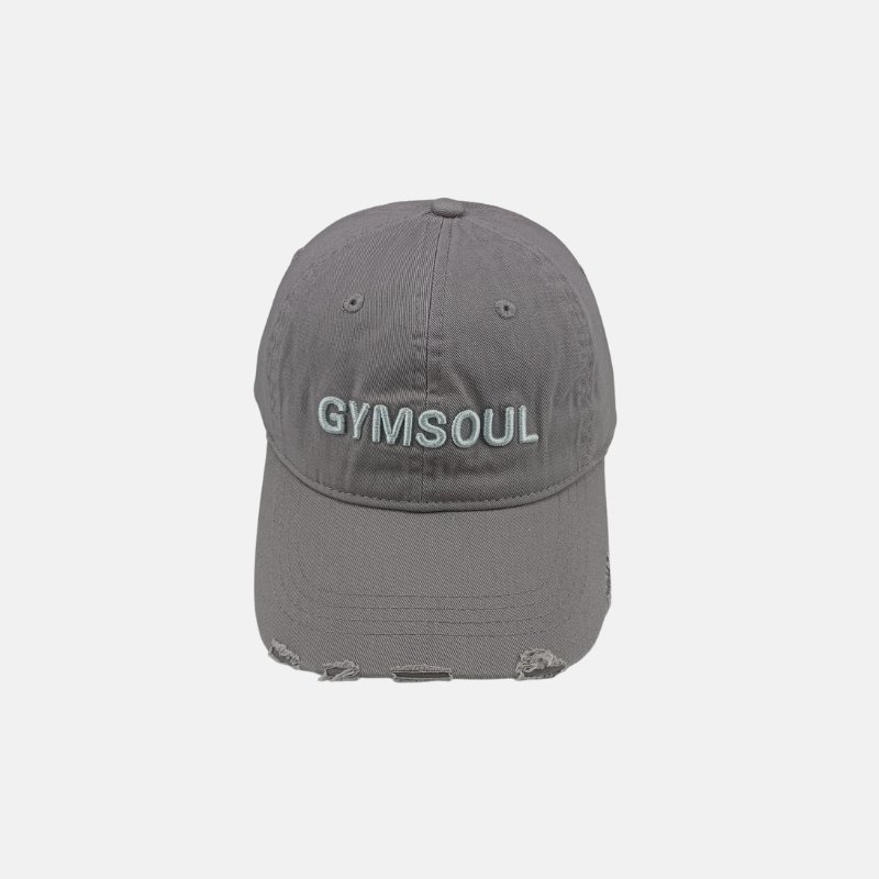 Washed Cotton Twill Distressed Baseball Cap