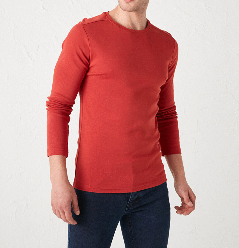 Men’s Long Sleeve Compression Fitness Shirt – Cool Dry Baselayer Tee