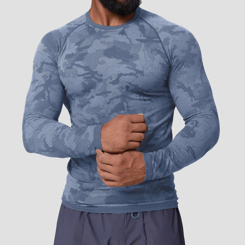 Men’s Long Sleeve Fitness Gym Shirt