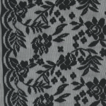 Noir Scallop Lace – Classic Black