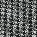 Obsidian Houndstooth Lace – Black