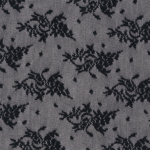 Noir Bouquet Lace – Black