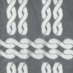 Ivory Chainlink Lace – White